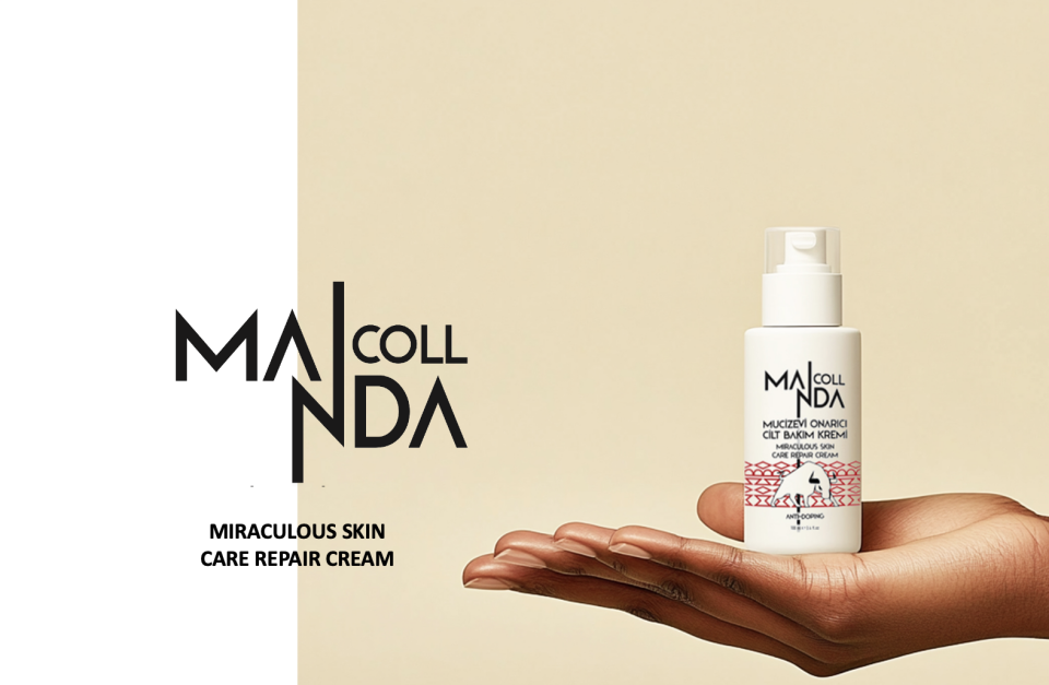 MandaColl Onarıcı Cilt Bakım Kremi – Manda Colostrumu, Polen, Hyalüronik Asit, Centella, Shea – 75 ml