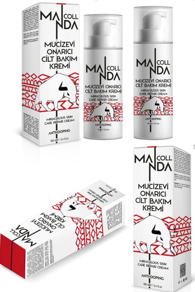 MandaColl Onarıcı Cilt Bakım Kremi – Manda Colostrumu, Polen, Hyalüronik Asit, Centella, Shea – 75 ml