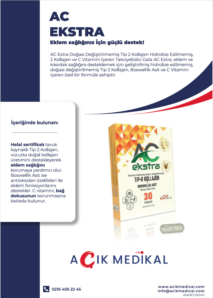 AC Ekstra, Tip II Kollajen, Doğası Değiştirilmemiş Tip 2 Kollajen
