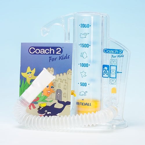 COACH 2® Hacim Bazlı Teşvik Spirometresi – Nefesinizi Güçlendirin (2000 mL)
