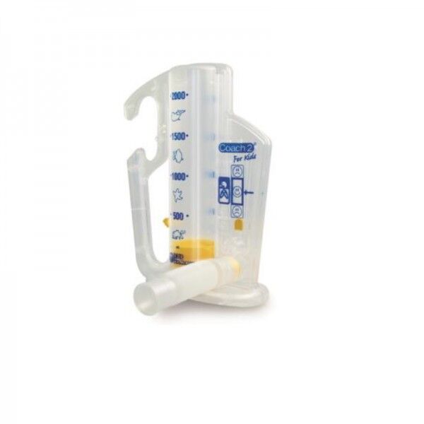 COACH 2® Hacim Bazlı Teşvik Spirometresi – Nefesinizi Güçlendirin (2000 mL)