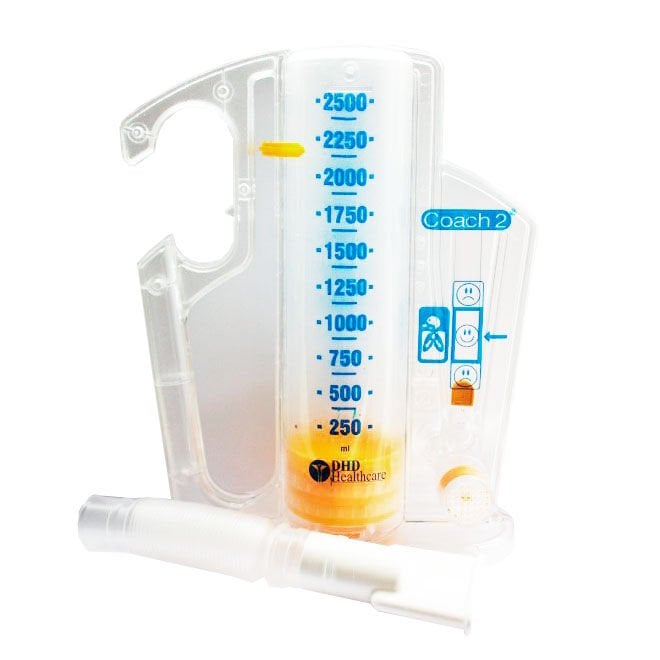 COACH 2® Hacim Bazlı Teşvik Spirometresi – Nefesinizi Güçlendirin