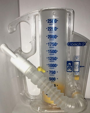 COACH 2® Hacim Bazlı Teşvik Spirometresi – Nefesinizi Güçlendirin
