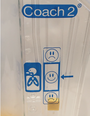 COACH 2® Hacim Bazlı Teşvik Spirometresi  (2500 mL)